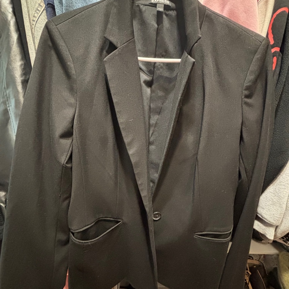 Express Women's Black Blazer